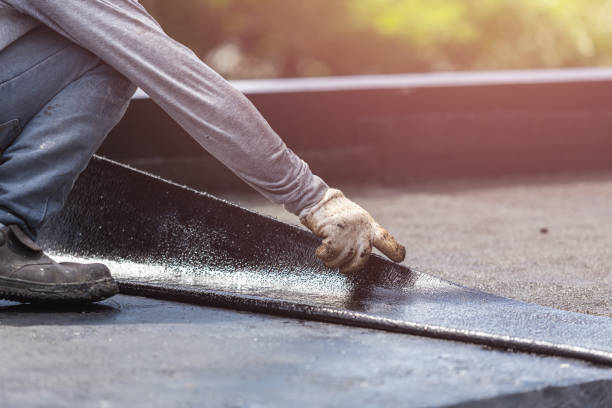Professional Waterproofing technician working in McConnelsville, OH